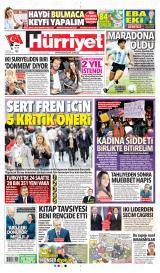 Hürriyet Gazete Manşeti